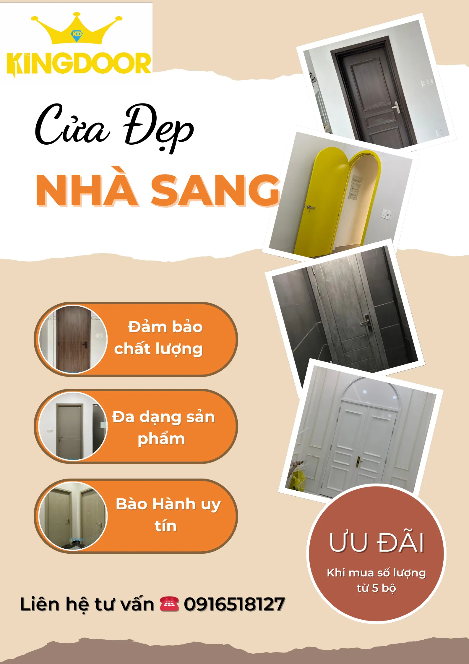 Cửa đẹp nhà sang