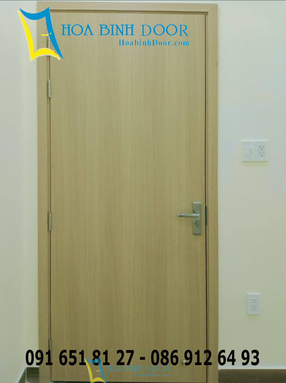 Mẫu Cửa Gỗ MDF phủ Melamine