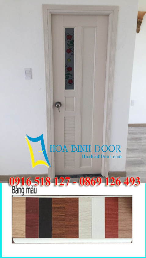 Cửa Nhựa Đài Loan Siêu Bền Cho Nhà Tắm Tại Ninh Thuận