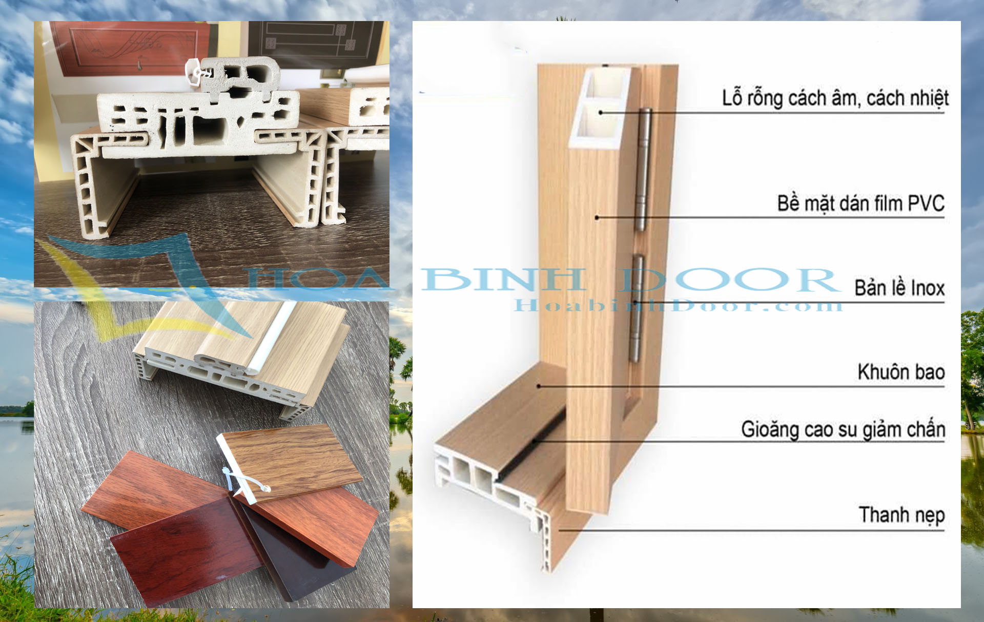 Nội, ngoại thất: Cửa Nhựa Composite Cho Chung Cư | Cửa Nhựa Giả Gỗ Siêu Rẻ 0-2