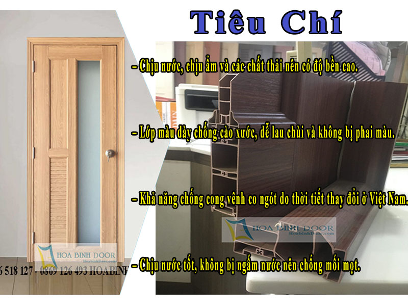 Nội, ngoại thất: Ưu điểm cửa nhựa đài loan – Cửa nhựa gỗ cao cấp Hoabinhdoor Cuanhuadailoan