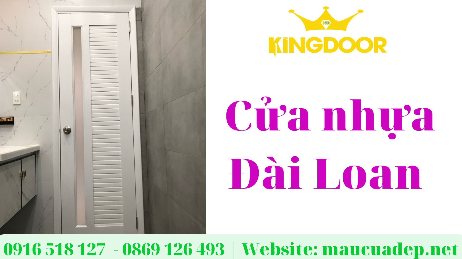 Cửa nhựa Đài Loan tại Tây Ninh