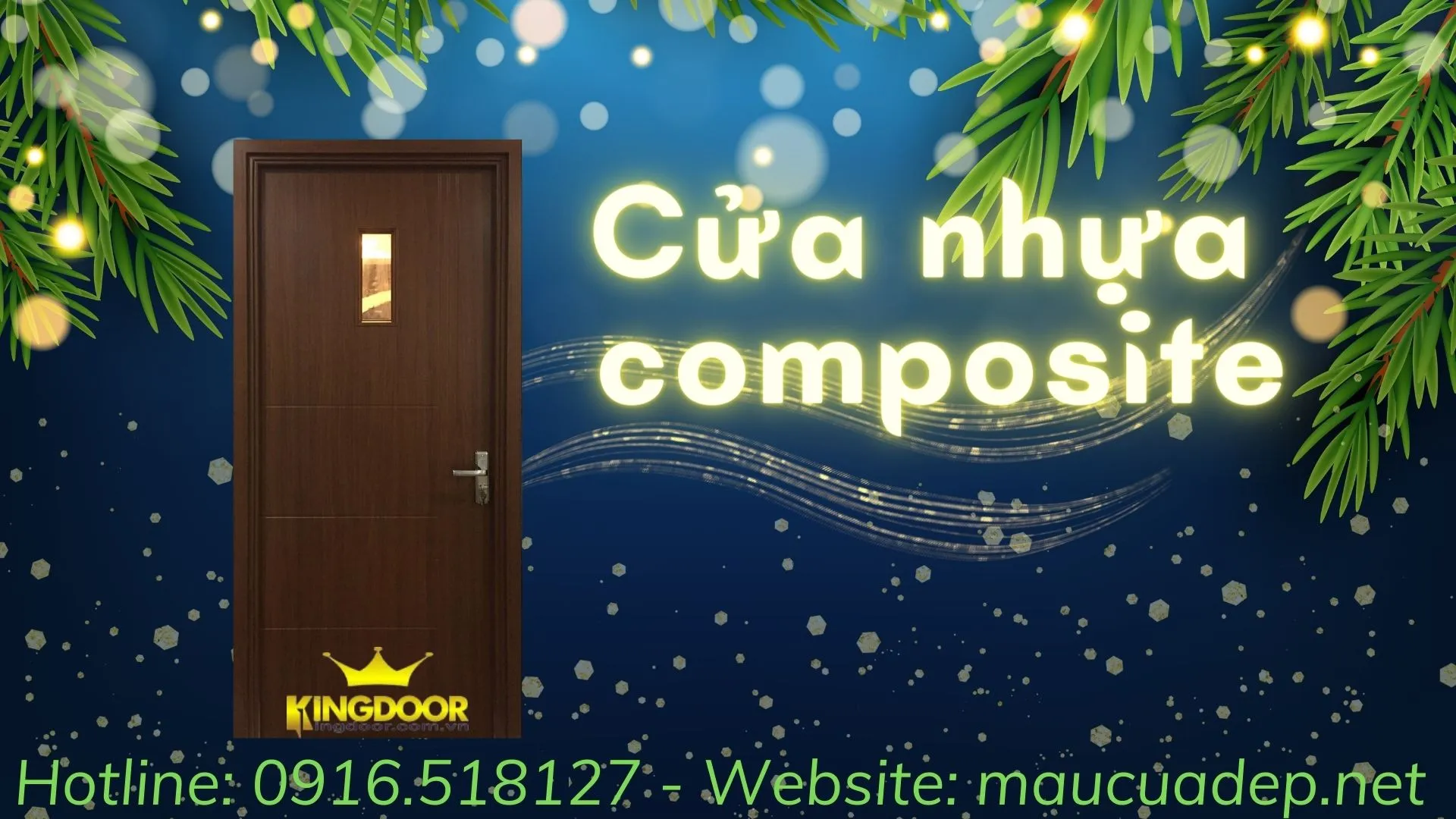 Cửa nhựa composite tại Lộc Nga