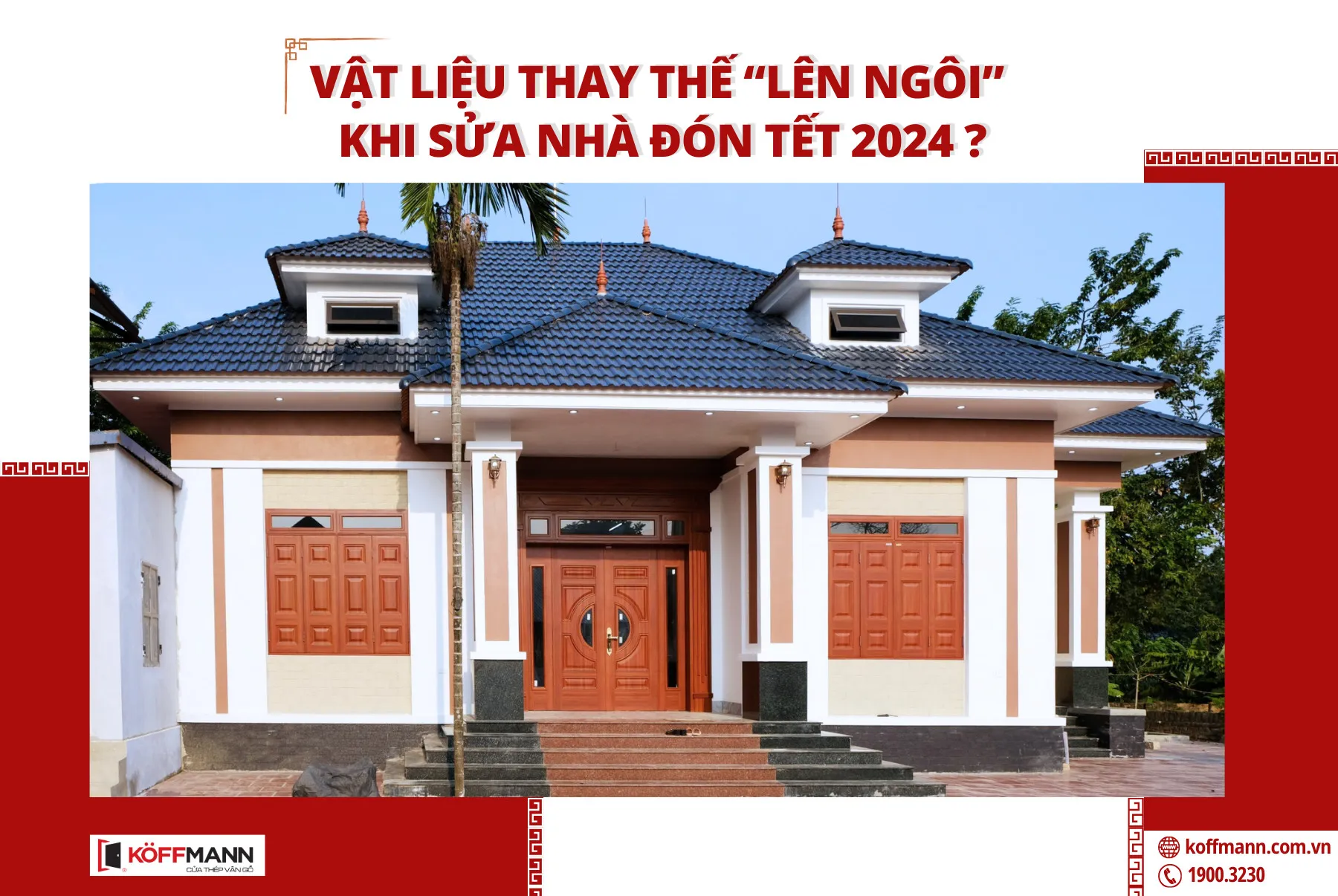 Cửa thép giả gỗ