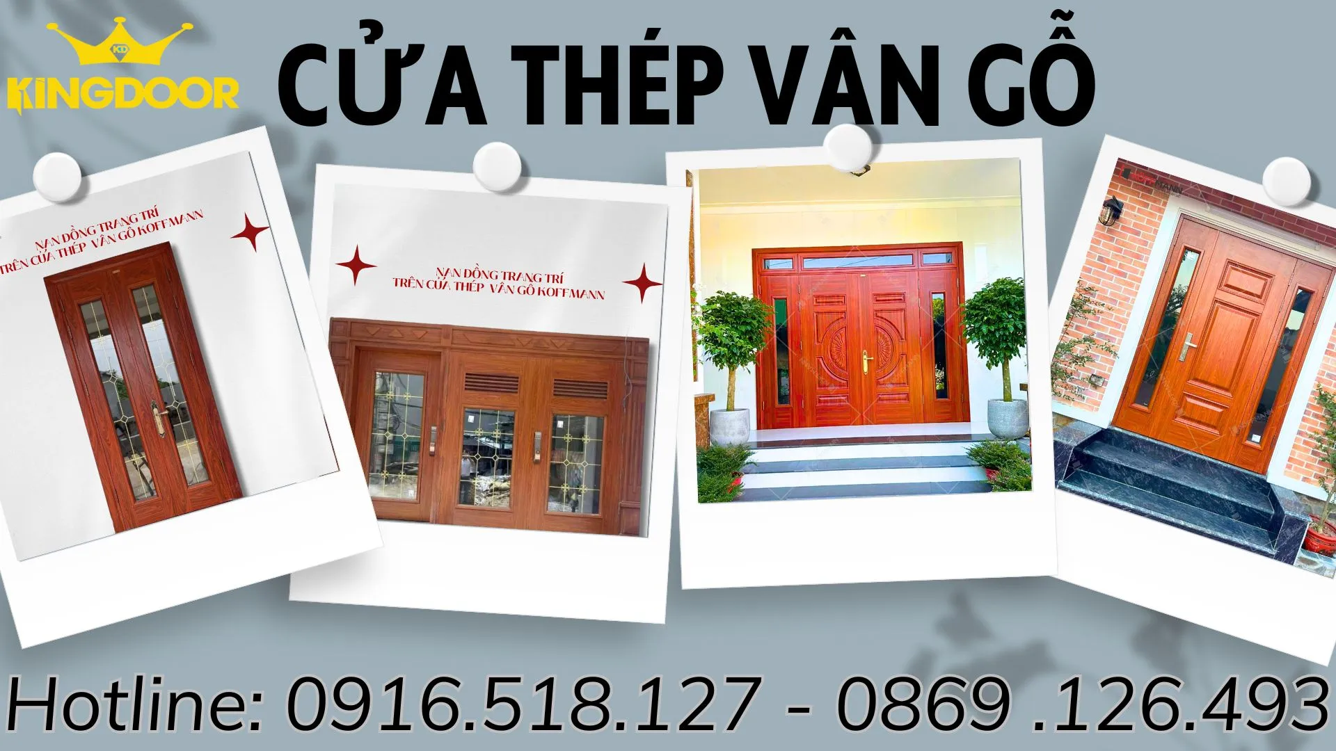 Báo giá cửa thép vân gỗ tại Phú Yên