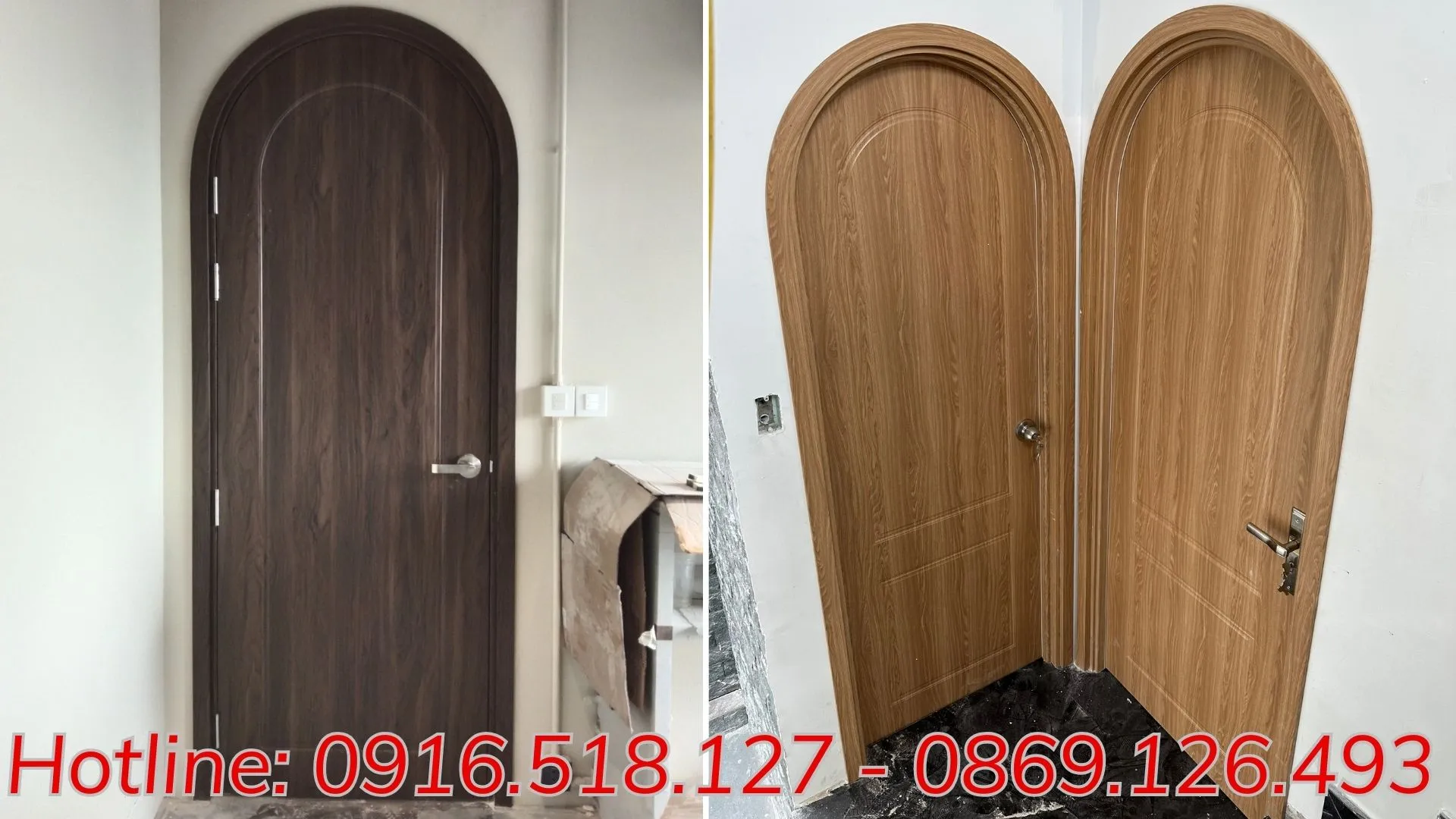 Báo giá cửa vòm nhựa composite tại Trà Vinh