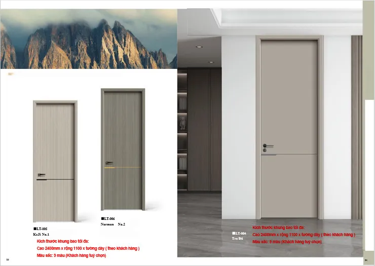 Báo giá cửa gỗ carbon tại Châu Đức Bà Rịa Vũng Tàu