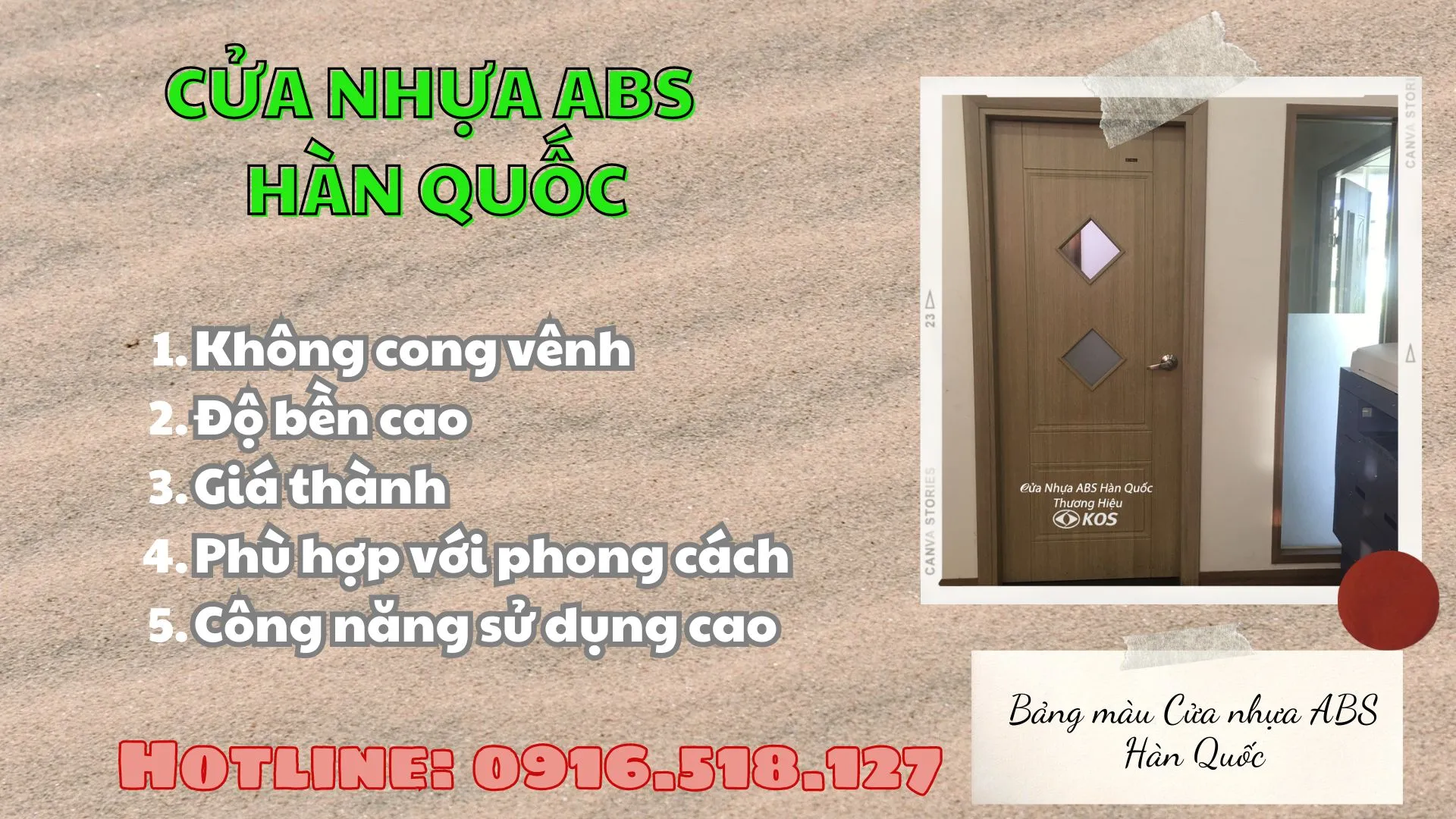 Báo giá cửa nhựa ABS tại Bạc Liêu