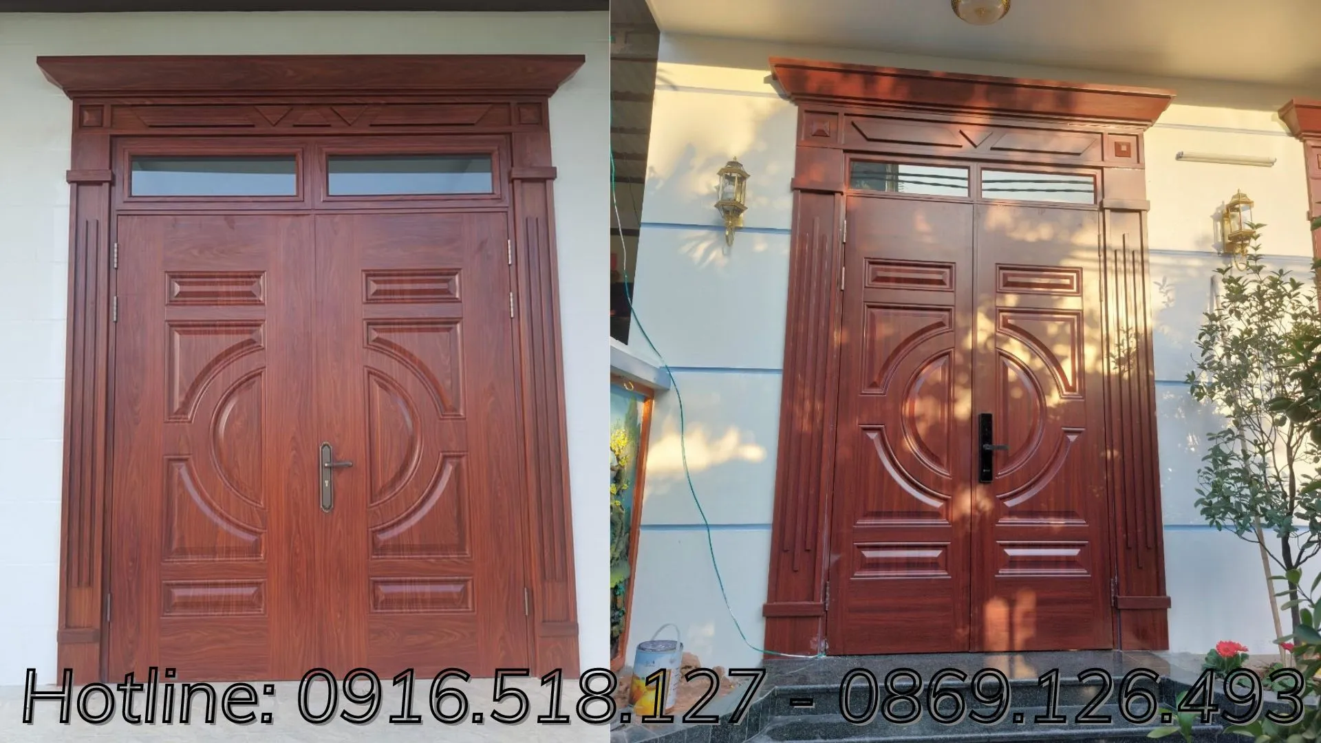 Báo giá cửa thép vân gỗ tại Quận 2