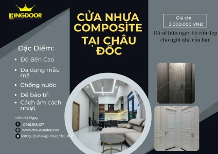 Báo giá cửa nhựa composite tại Châu Đốc