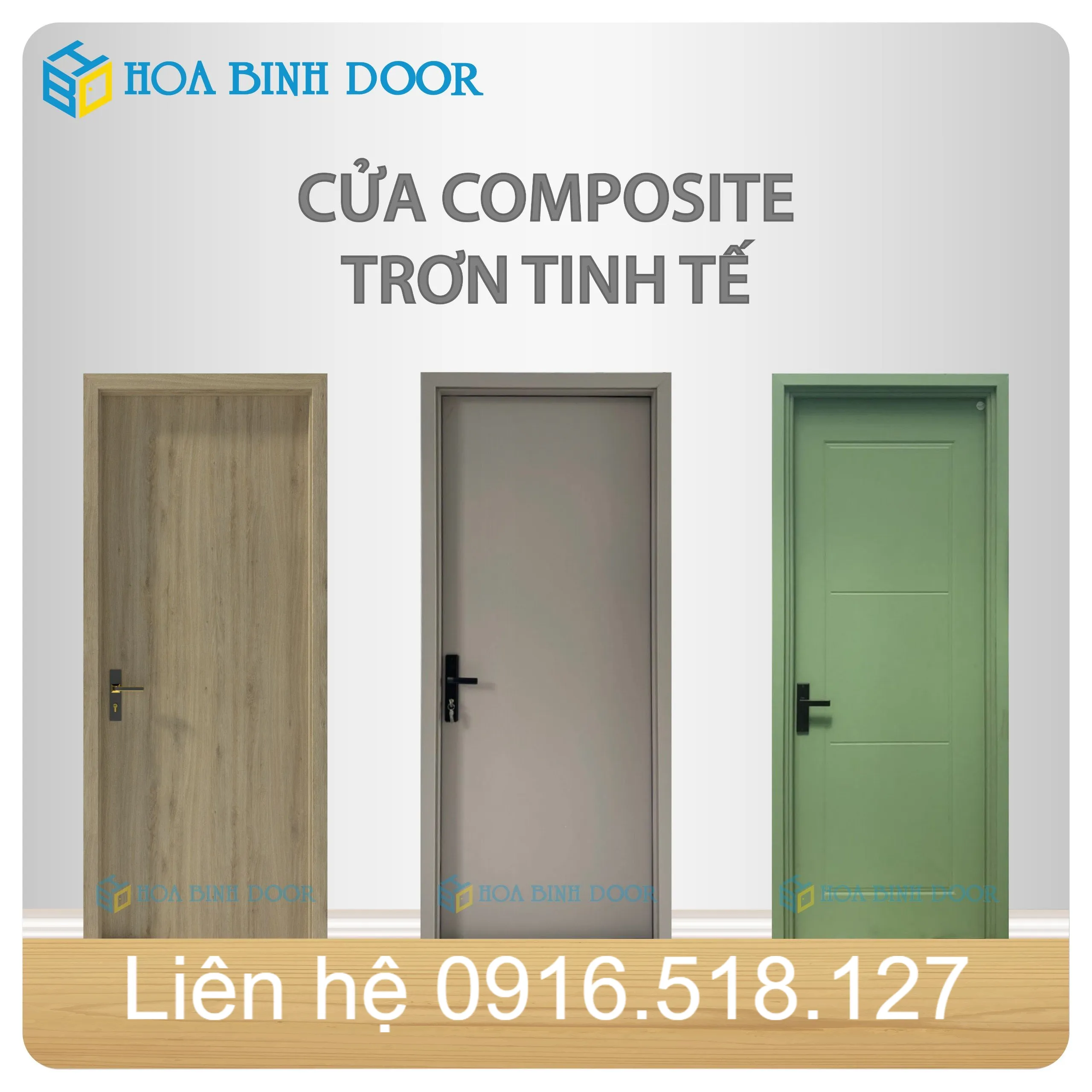 Cửa nhựa composite tại Tân Bình