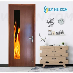Cửa gỗ chống cháy