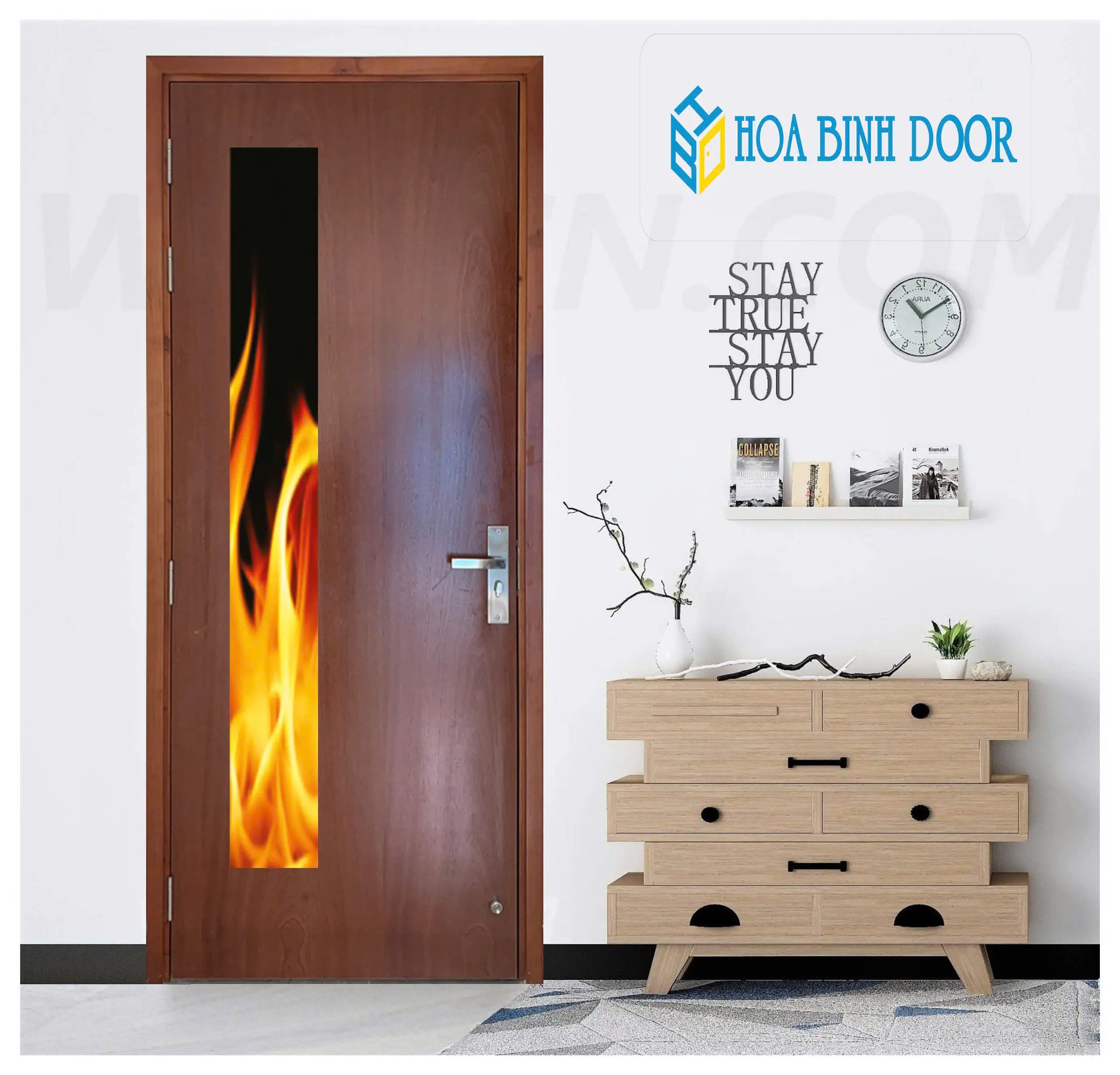 Cửa gỗ chống cháy