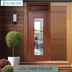 cửa thép vân gỗ KG-1.K-1NC